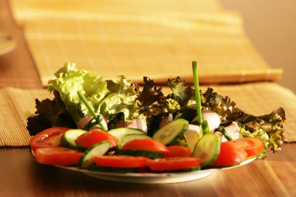Tomate-Gurke-Salat